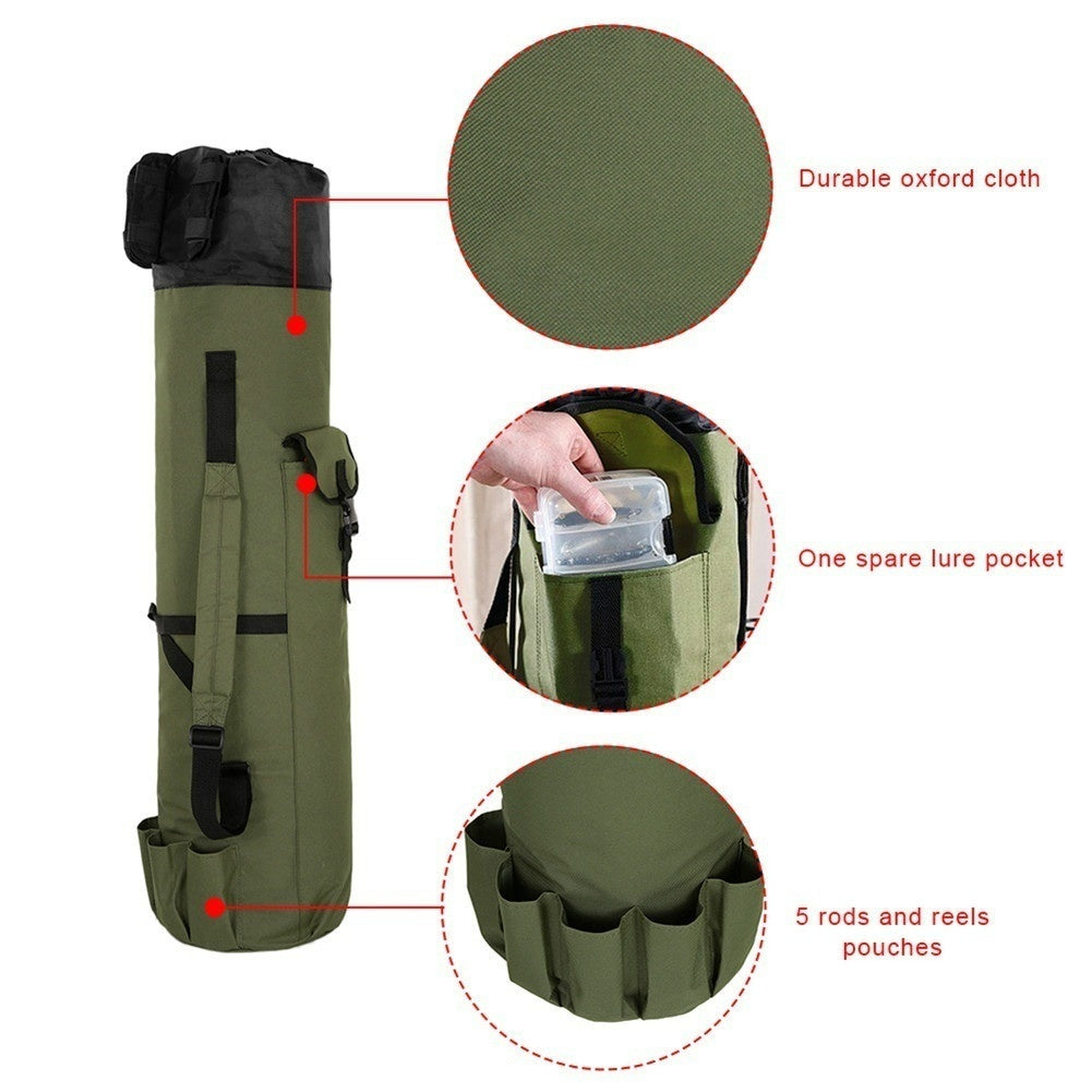 The Ultimate Companion for Anglers: Portable Fishing Rod Storage Bag